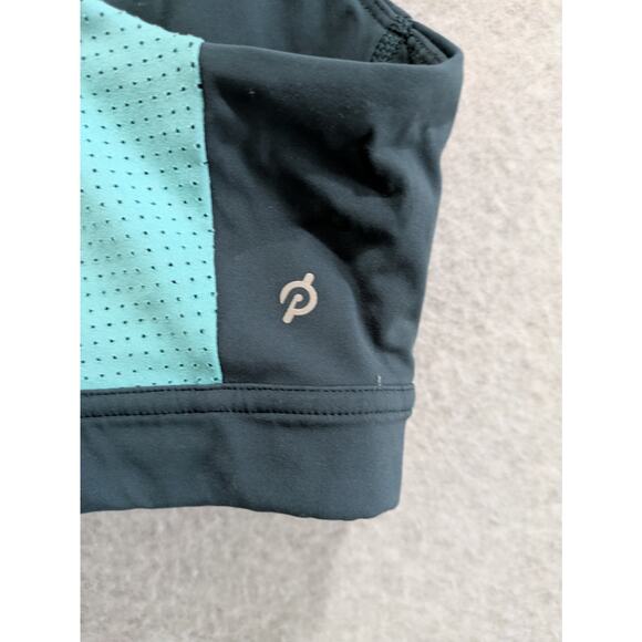 Peloton Sports Bra Womens S‎ Blue Dry Fit Colorblock Crossback Strap Activewear - Picture 3 of 7